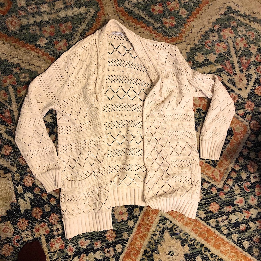 100%COTTON CARDIGAN